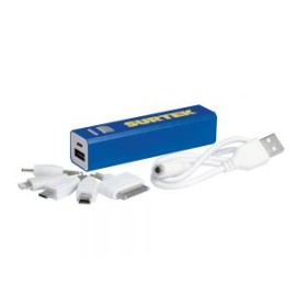 Banco energía portátil 2600mAh Surtek