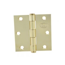 Bisagra cuadrada latón brillante 3.5″ x 3.5″ Lock