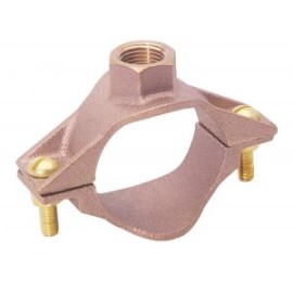 Abrazadera con salida 1/2″